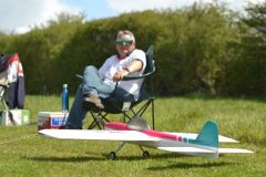 Kevin keeps an eye on his Classic