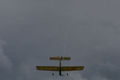 Under a threatening sky