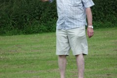 John Copsey at the handle