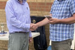 Graham Leatherland placed third