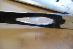 Another view of wing aperture