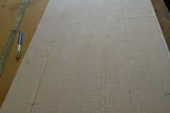 Marking out wing fuselage layout