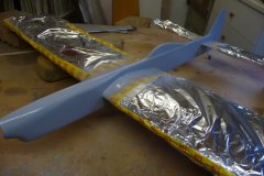Fuselage primed