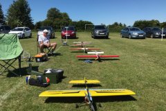 The other side of the flight line