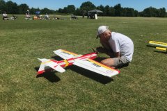 John Ash primes his engine