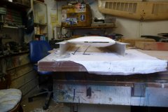 End shot of jigged wing