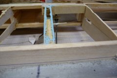 New ribs sanded down to outline