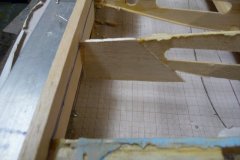 Gap at rear of rib made good