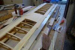 Under side replacement sheeting in place