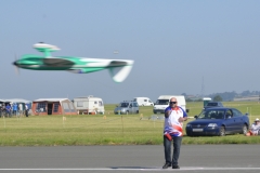 Mark Williams flying his Shark model inverted