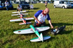 Preparation at the flight time