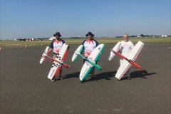 The top three F2B competitors