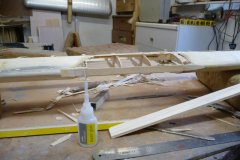 A further filling strip is prepared